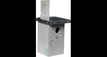 Best for Birds Winterkoning Vogelhuisje - Grijs - 140x250x120 mm