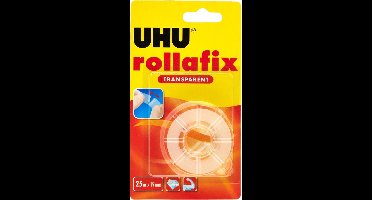 Uhu Rollafix Refill 36945 Plakband Transparant (L X B) 25 M X 19 Mm 1 Rollen