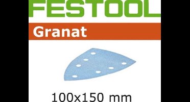 Festool 497135 STF Delta/7 P40 GR/50 Schuurbladen - P40 x 100 x 150mm - VOS-lak (50st)