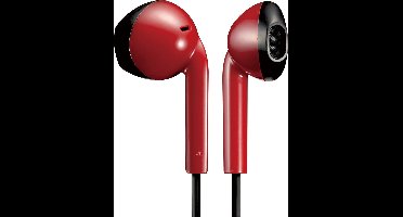 JVC HA-F19M-RB-E In Ear - Rood/Grijs