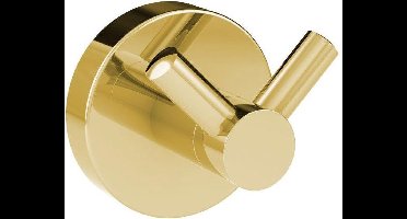 Handdoekhaak Allibert Coperblink Dubbel Goud