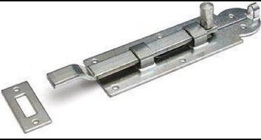 DX - Plaatschuif met bocht 100 mm verzinkt