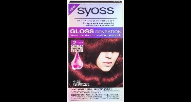 Syoss Gloss Sensation Haarverf 4-23 Rood Kastanje