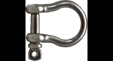 Harpsluiting rvs 5mm rond