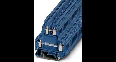 Phoenix UKK 3 BU Blauw Verbindingsrijgklem railklem - 2770095