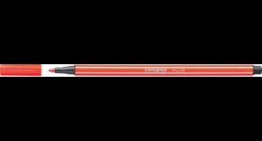 STABILO Pen 68 - Premium Viltstift - Licht Rood - per stuk