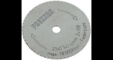 Proxxon Micromot Proxxon - Cirkelzaagblad - 23 x 2.6 x 0.3 mm - 1 stuk