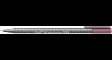 Staedtler Triplus Fineliner 0.3 mm | Toscaans Rood