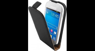 Mobiparts Premium Flip Case Samsung Galaxy Fame Lite Black