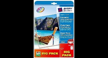 Avery-Zweckform Superior Photo Paper Inkjet BIG PACK 2572-50 Fotopapier DIN A4 200 g/m² 50 vellen Hoogglans