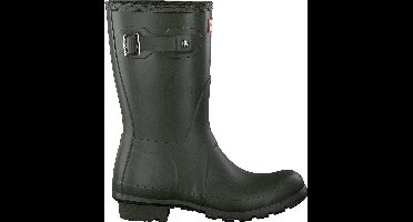 Hunter Dames Regenlaarzen Womens Original Short - Groen