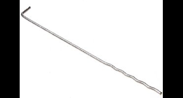 GB UNI-L-spouwanker RVS 260 x 30 x 4mm 37334 (Prijs per stuk)