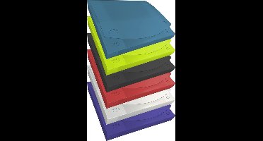 EXXO-HFP #36500 - Handige A4XL Documentenbox - Assorti kleuren - 1 Pak @ 6 stuks