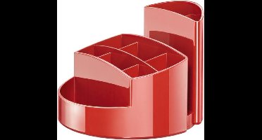 Pennenbak HAN Rondo 9-vaks - hoogglans rood