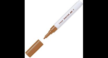 Pilot Pintor Bruine Verfstift - Fine marker met 1,0mm schrijfbreedte - Inkt op waterbasis - Dekt op elk oppervlak, zelfs de donkerste - Teken, kleur, versier, markeer, schrijf, kalligrafeer…