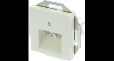 Jung AS500 Telefoon/Data Wandcontactdoos - Inbouw - Cat3 - 2 x 8-polig - Crème