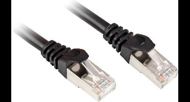 "Sharkoon RJ45 CAT.6 SFTP bk 1,5m"