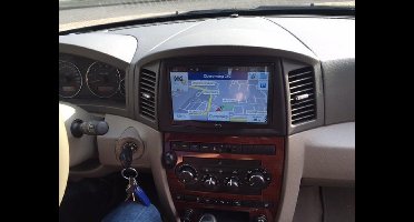 Navigatie autoradio Chrysler dodge jeep navigatie met carplay 10 inch carkit android draadloos apple carplay android auto