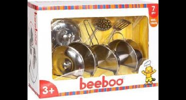 Pannenset van Roestvrij Staal