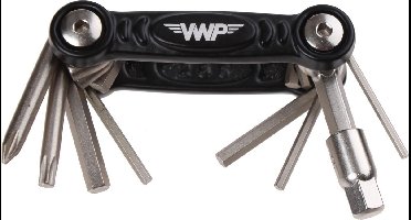 Vwp Multitool Torx 7 Cm Zwart/zilver 9 Functies