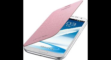 Samsung Flip Cover voor de Samsung Galaxy Note 2 (N7100) - Lichtroze