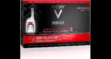 Vichy Dercos Aminexil Clinical 5 for Men - 42 x 6 ml - anti haarverlies voor mannen