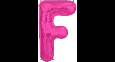Ballon 34'' grote letter " F " ( flat ) professionele kwaliteit