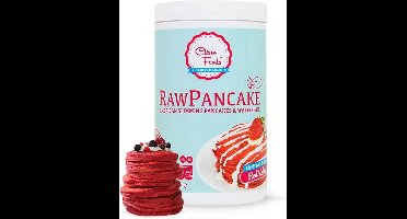1x RawPancake Red Velvet • Caloriearm • Glutenvrij • Vetvrij • Tarwebloemvrij • Geen toegevoegde suikers • Helpt bij afvallen