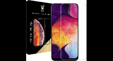 Screenprotector geschikt voor Samsung Galaxy A30s - Glas Screen Protector