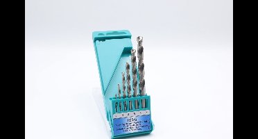 borenset HSS geslepen 6 delig