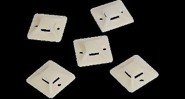LOGILINK - Kabelbinder Houders - KAB0042A - 20x20mm - 10stuks