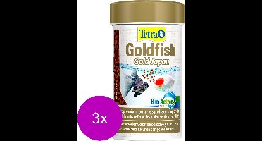 Tetra Visvoer Goldfish Gold Japan - Vissenvoer - 3 x 100 ml