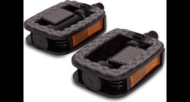 Lynx Platformpedalen Supergrip Stadsfiets 9/16 Inch Zwart