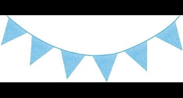 Haza Original Glitterslinger 6 M Lichtblauw