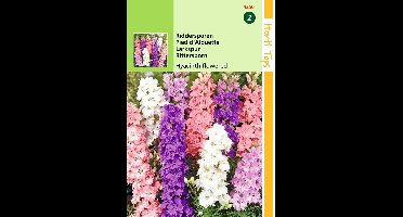2 stuks - Hortitops - Delphinium Ajacis Hyacinthbloemig Gemengd
