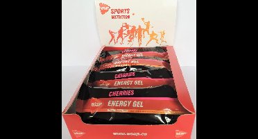 Wcup Sports Nutrition - Energy Gel (Cherry - 12 x 40 ml)