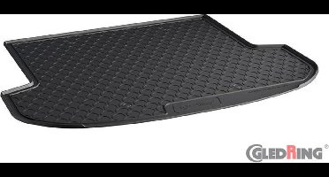 Gledring Rubbasol (Rubber) Kofferbakmat passend voor Hyundai Santa Fé IV (TM) (5-Personen) 2018-