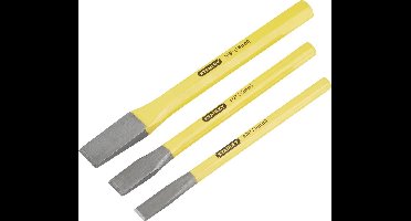 STANLEY Koudbeitelset 3Dlg. - 4-18-298