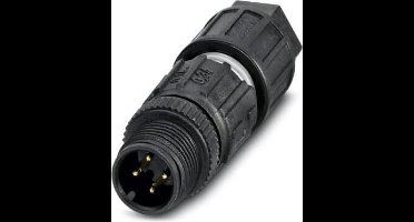 Phoenix Contact 1641714 Sensor/actuator connector, niet geassembleerd M12 Aantal polen: 4 Stekker, recht 1 stuk(s)