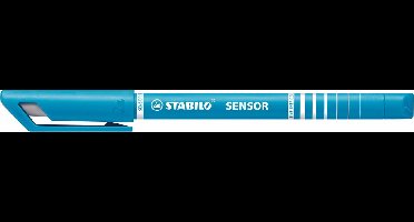 STABILO SENSOR - Fineliner 0,3 mm - Turquoise - per stuk
