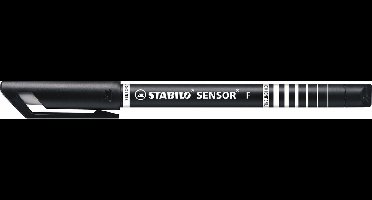 STABILO SENSOR - Fineliner 0,3 mm - Zwart - Per Stuk