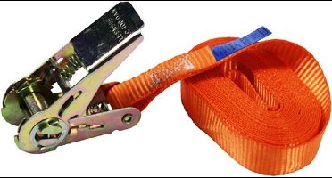 LOAD sjorband, polyester, bandbreedte 25mm, le 5m, treksterkte 764kg