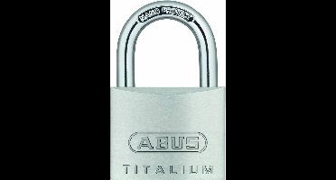 ABUS Hangslot titalium - 30mm - aluminium/beugel gehard staal met NANO-Protect (Verpakt in blister)