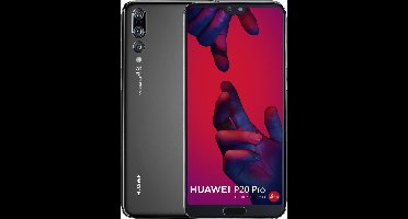 Huawei P20 Pro - 128GB - Single Sim -  Zwart