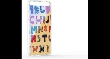 Huawei fashion cover - letters - voor Huawei P10