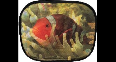 All Ride Zonnescherm auto - met plaatje - kinderen - UV protectie - zijruit