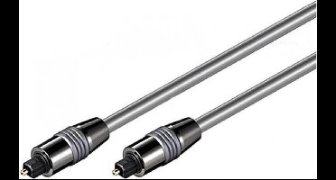 Optische kabel 2 meter Toslink - Silver Series