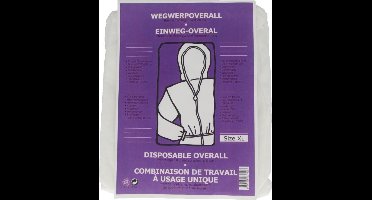 Wegwerp overall lichtgewicht XL