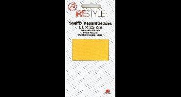 Reparatiedoek Strijkbaar - Geel - 11 x 25 cm