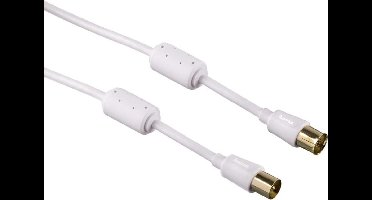 Hama antennekabel flexi-slim coax 1.5m 95dB 3sterren